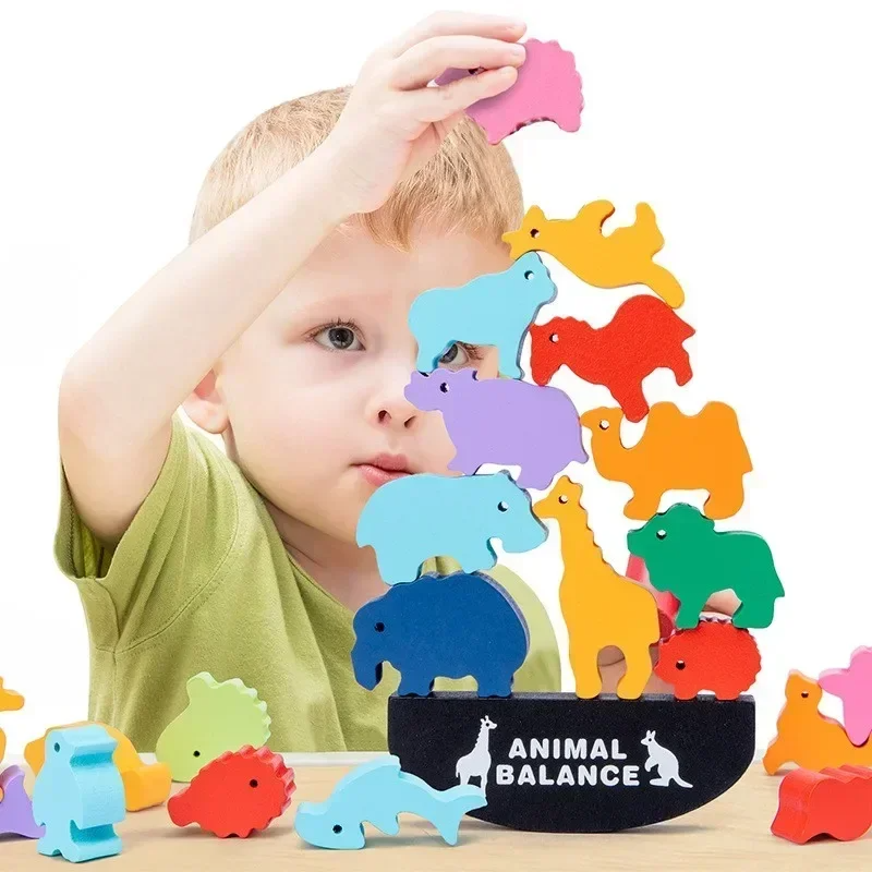 Balance-Spiel aus Holz | Herausfordernd und lehrreich