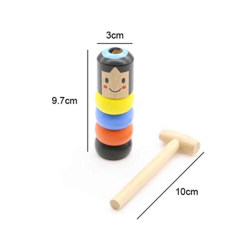 FlexiWood | Magischer Biegsamer Holzakrobat - Holzspielzeug