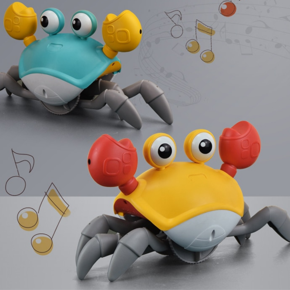 HappyCrab | Bewegungs- und Klangspielzeug - Krabbenspielzeug