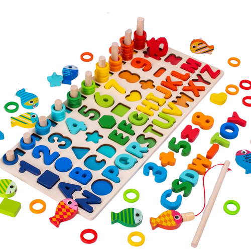 PlayGrow | Entwickeln Sie spielerisch Fähigkeiten - Montessori Holzbrett