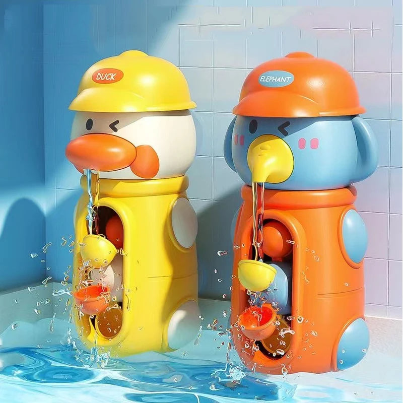 BathBuddy | Fröhliches Drehspielzeug für die Badewanne - Badespielzeug