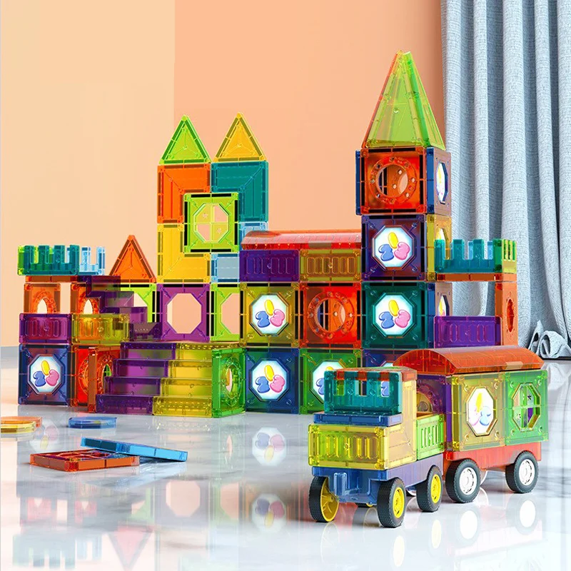 BrightTracks | Einzigartige Konstruktionen entwerfen - Magnetisches Spielzeug