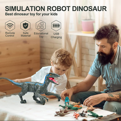Ferngesteuertes Dinosaurier-Spielzeug | Brüllender und sich bewegender Dino