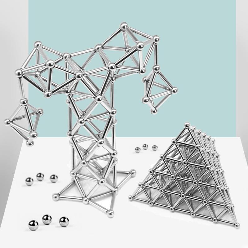 MagnoCraft | Gestalte dein eigenes Meisterwerk - Magnetisches Spielset