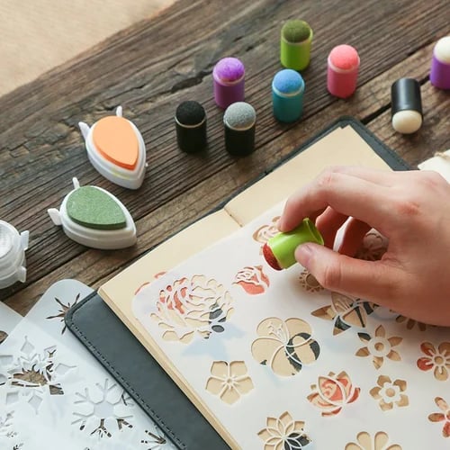 FingerPrint Adventures | Einzigartige Kunstwerke schaffen - Fingerfarben-Set