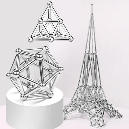 MagnoCraft | Gestalte dein eigenes Meisterwerk - Magnetisches Spielset
