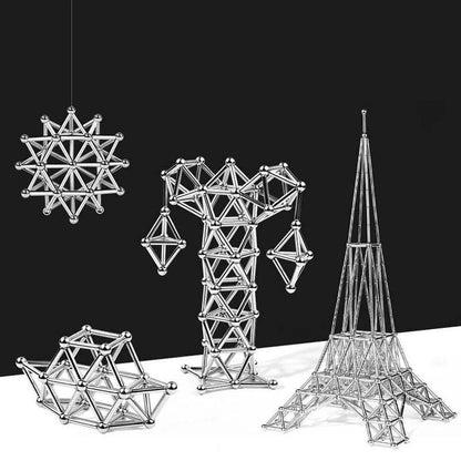 MagnoCraft | Gestalte dein eigenes Meisterwerk - Magnetisches Spielset