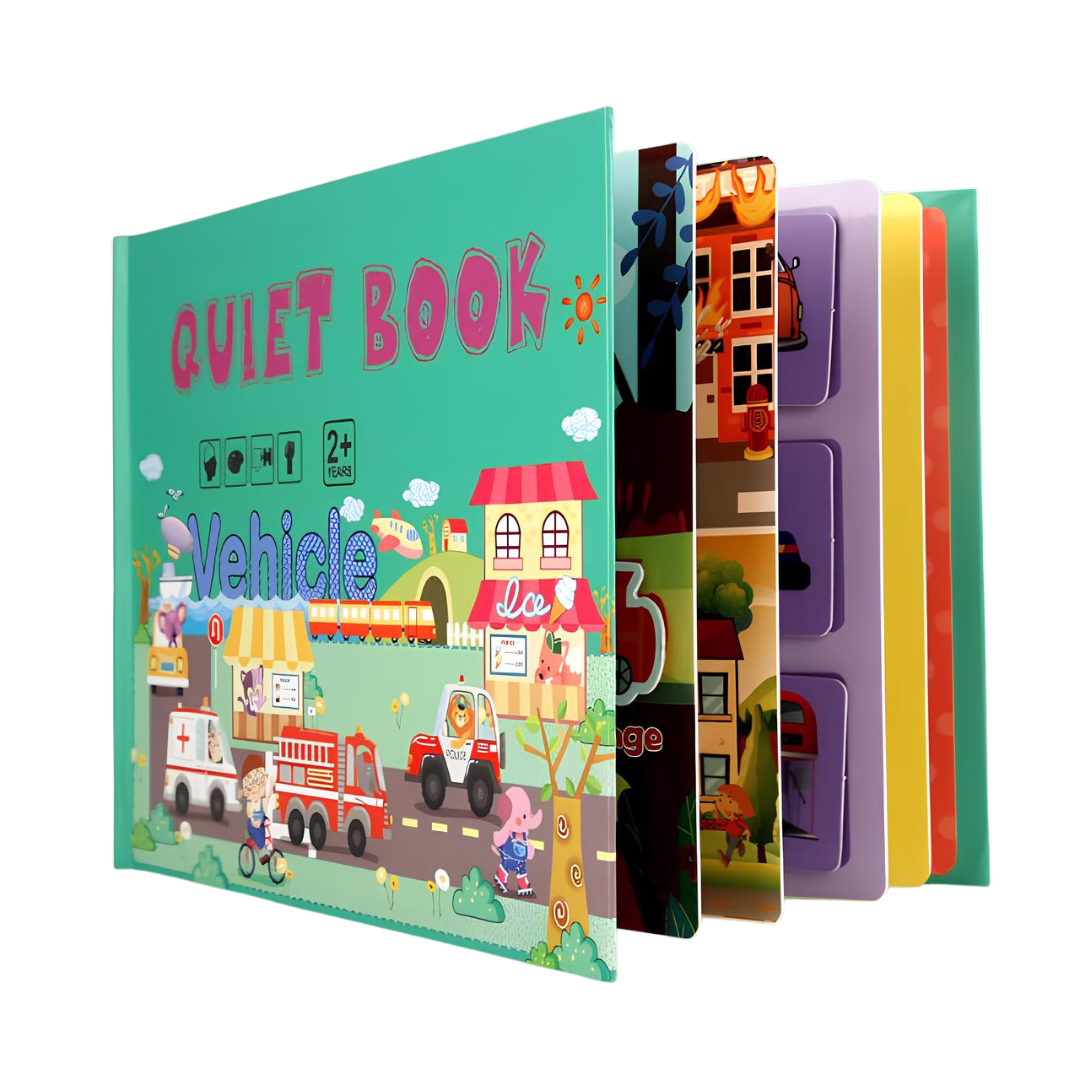 DiscoveryBook | Spielende Farben und Formen - Montessori Spielbuch