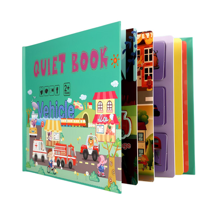 DiscoveryBook | Spielende Farben und Formen - Montessori Spielbuch