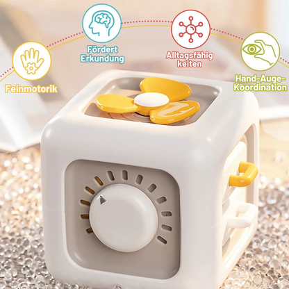 BussyCube | 6-in-1 Lernen und Entdecken - Aktivitätswürfel