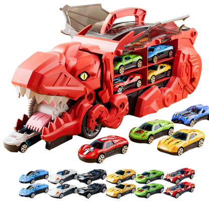 DinoTransformer | Rennen, Verwandeln und Spielen - Spielzeugauto