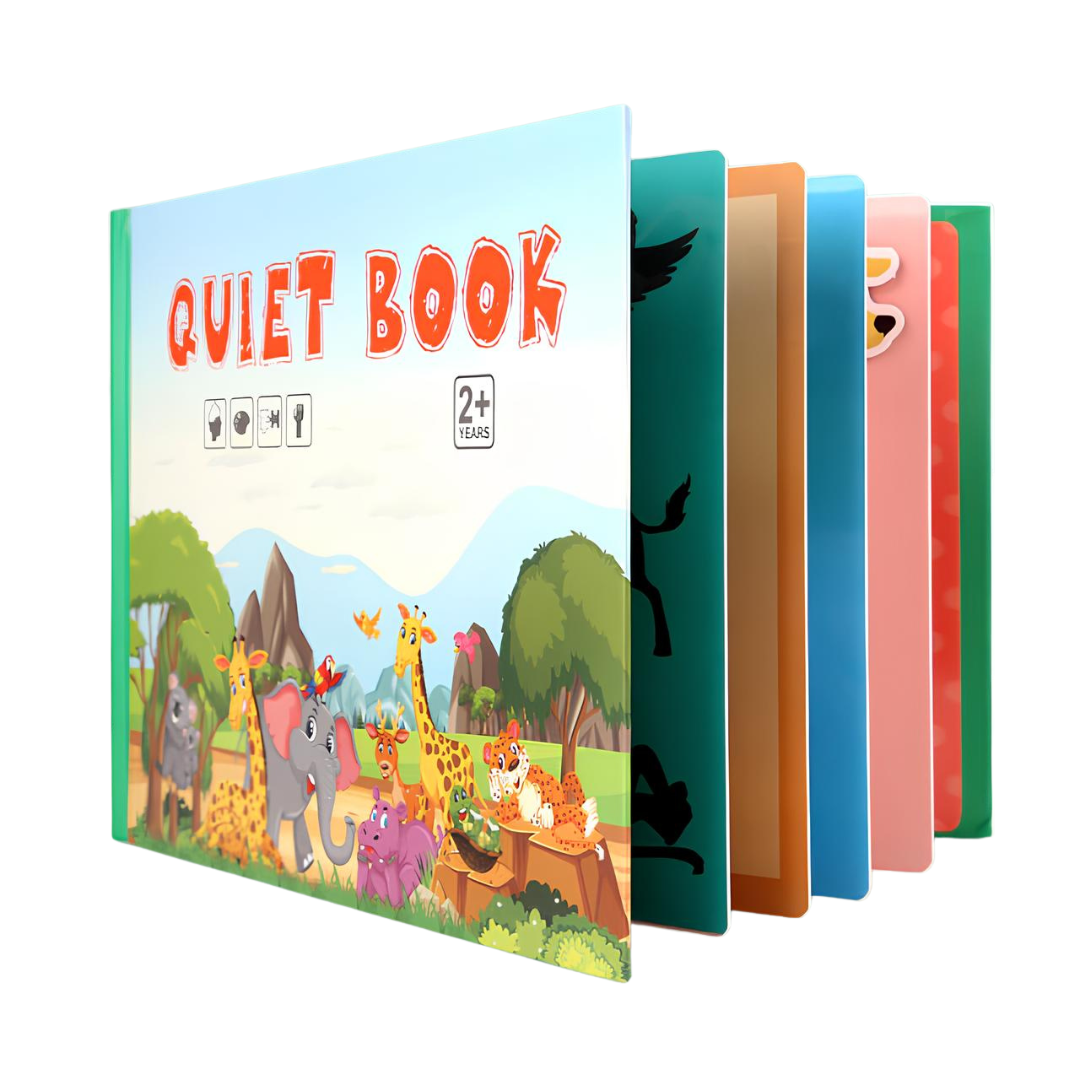 DiscoveryBook | Spielende Farben und Formen - Montessori Spielbuch