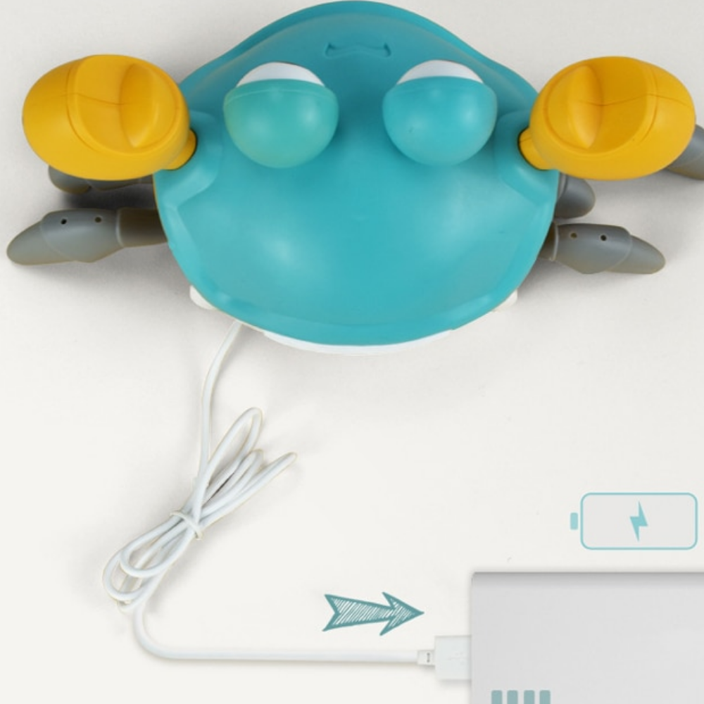 HappyCrab | Bewegungs- und Klangspielzeug - Krabbenspielzeug