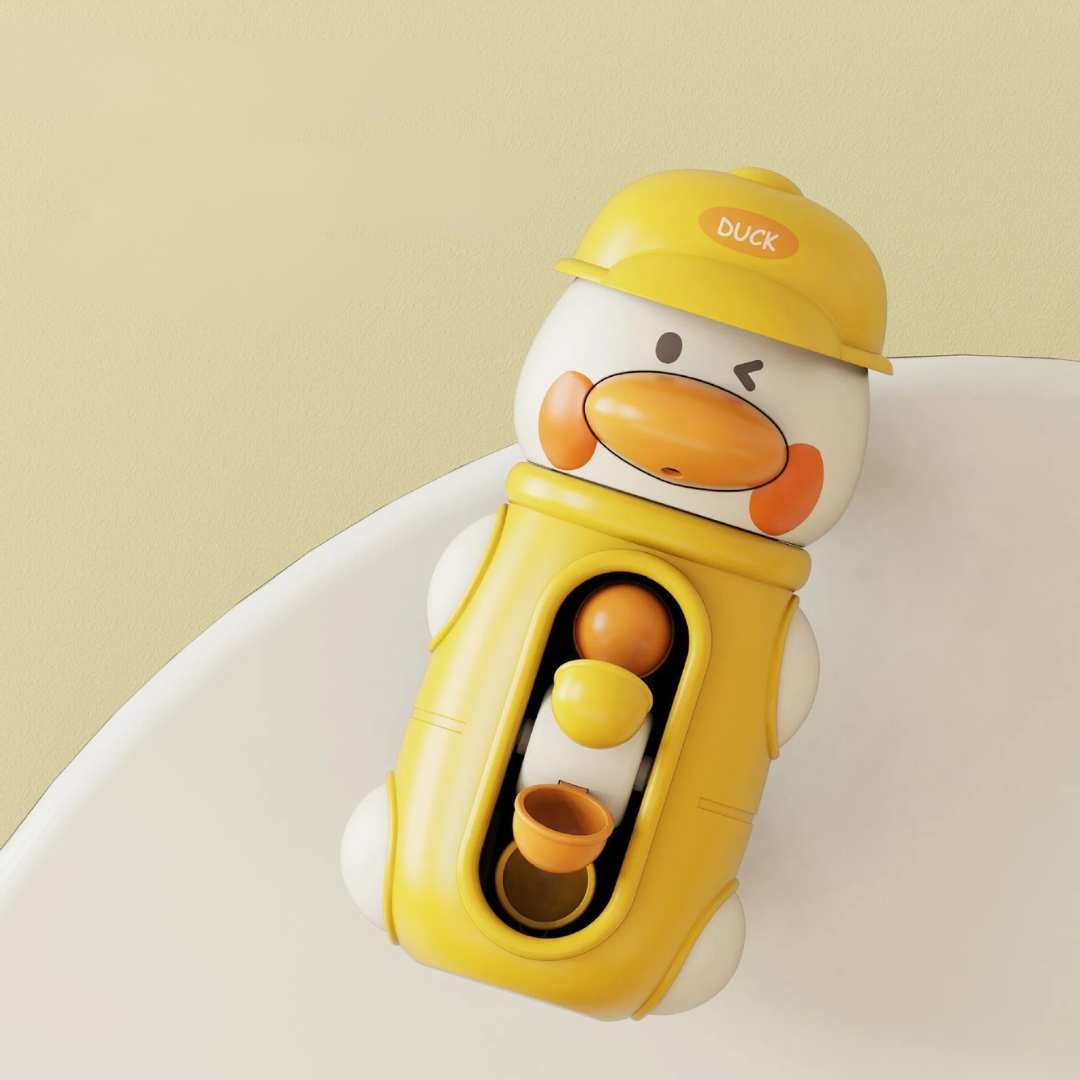 BathBuddy | Fröhliches Drehspielzeug für die Badewanne - Badespielzeug