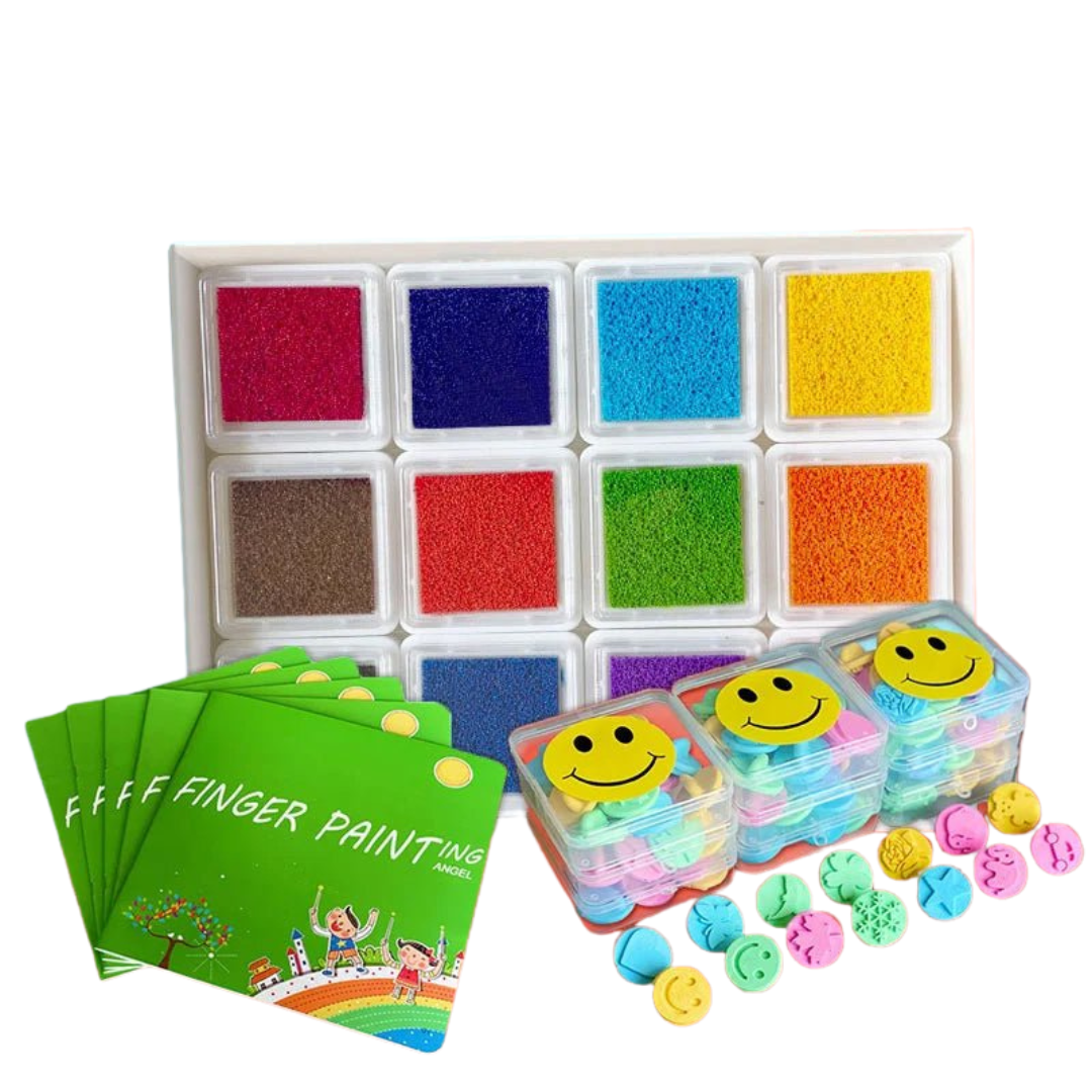 FingerFun | Entdecken und Gestalten mit Spaß - Fingerfarben-Spielset