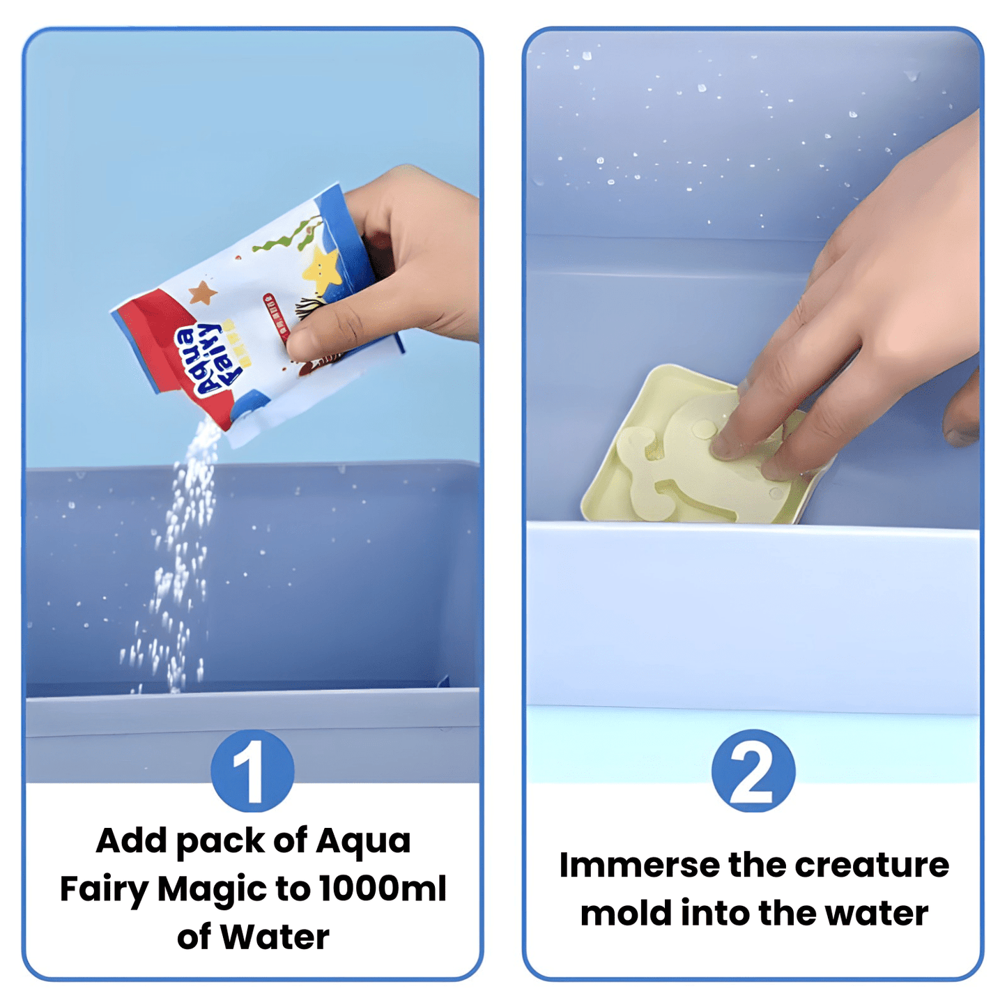 WaterWonders Kit | Basteln und spielen mit Wasser - Pädagogisches Bastelset