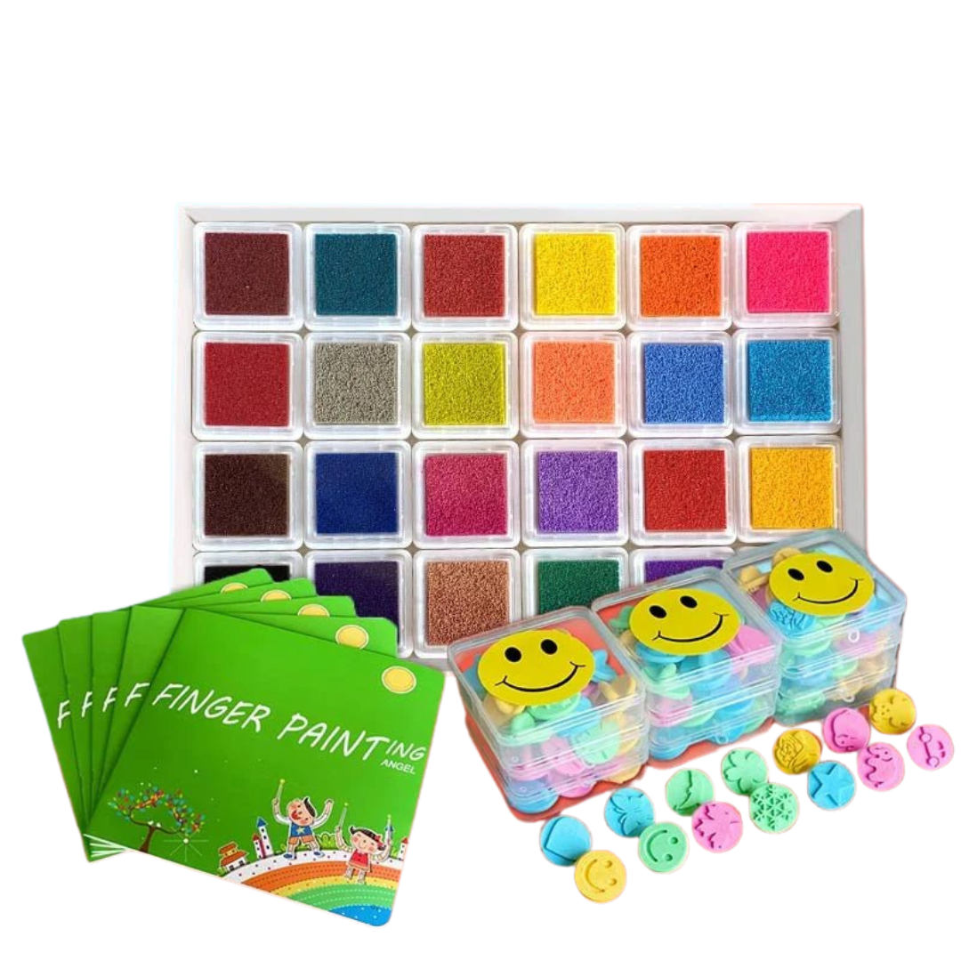 FingerFun | Entdecken und Gestalten mit Spaß - Fingerfarben-Spielset