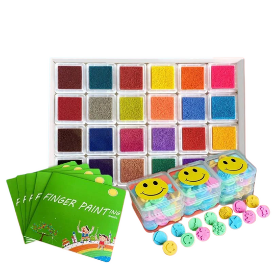 FingerFun | Entdecken und Gestalten mit Spaß - Fingerfarben-Spielset