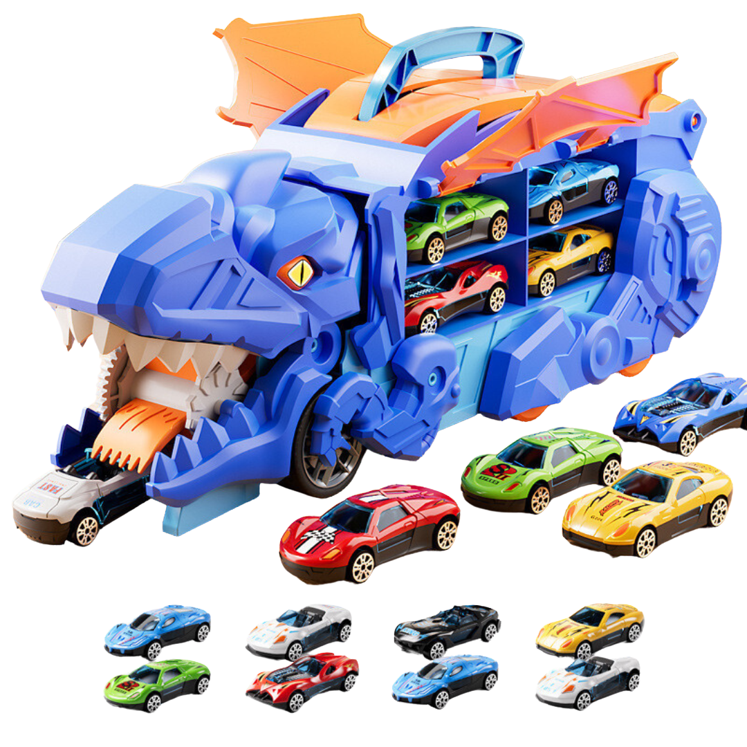 DinoTransformer | Rennen, Verwandeln und Spielen - Spielzeugauto