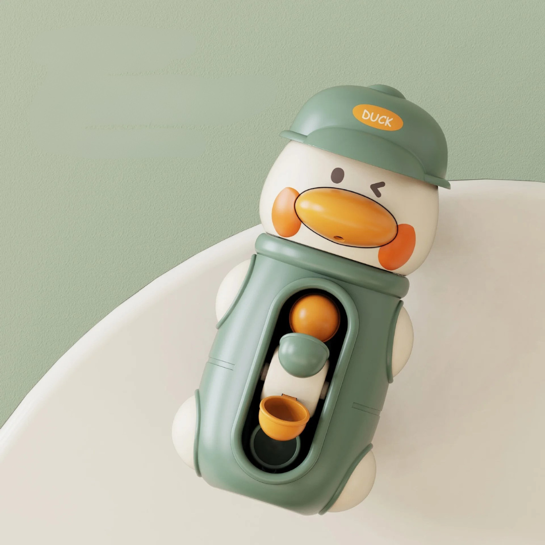 BathBuddy | Fröhliches Drehspielzeug für die Badewanne - Badespielzeug