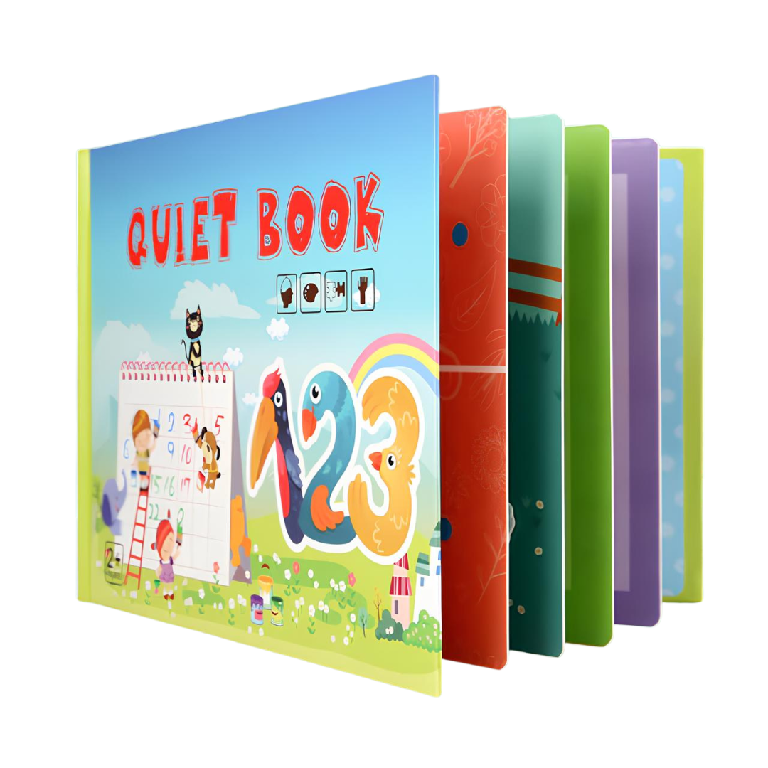 DiscoveryBook | Spielende Farben und Formen - Montessori Spielbuch
