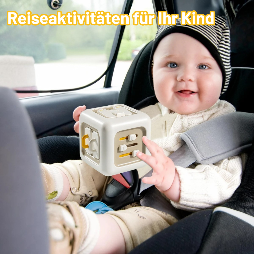 BussyCube | 6-in-1 Lernen und Entdecken - Aktivitätswürfel