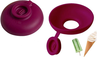 IceFriend | Sorglos Eis essen - Eiscreme-Halter aus Silikon