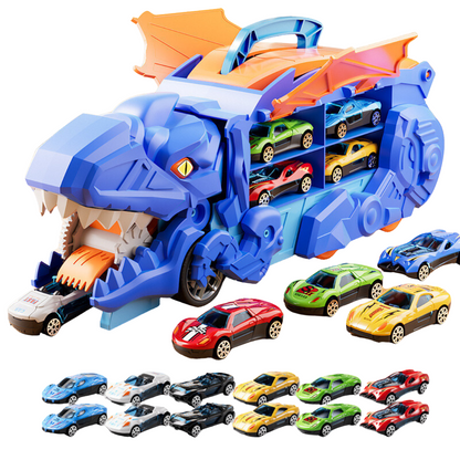 DinoTransformer | Rennen, Verwandeln und Spielen - Spielzeugauto