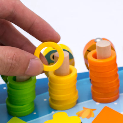 PlayGrow | Entwickeln Sie spielerisch Fähigkeiten - Montessori Holzbrett
