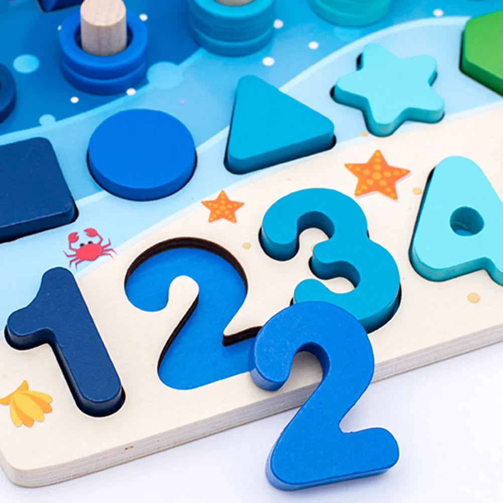 PlayGrow | Entwickeln Sie spielerisch Fähigkeiten - Montessori Holzbrett