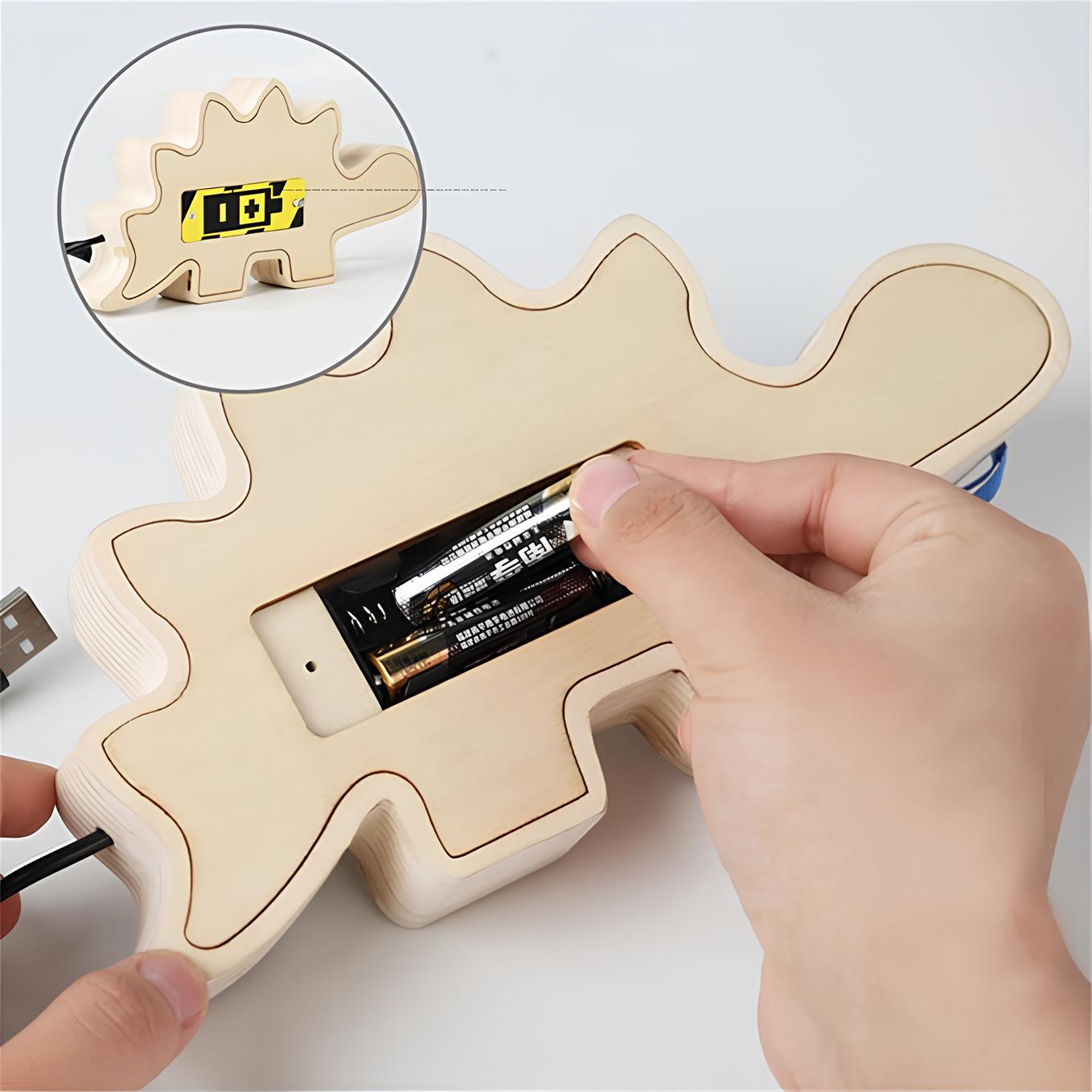 DinoQuest | Motorische Fähigkeiten und Problemlösungslernen - Montessori Activity Board