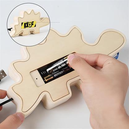DinoQuest | Motorische Fähigkeiten und Problemlösungslernen - Montessori Activity Board