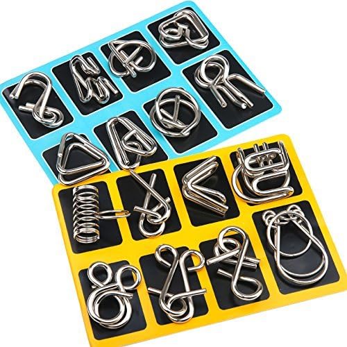 Puzzle-Ringe-Set | Kniffliger Spielspaß für schlaue Köpfe