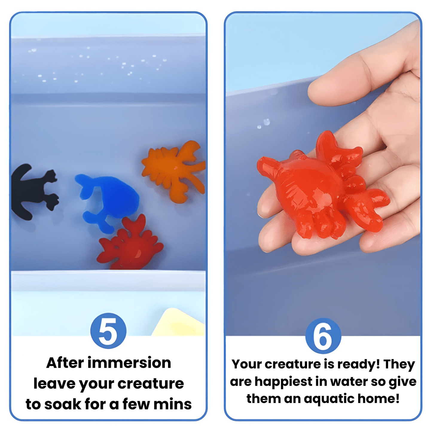 WaterWonders Kit | Basteln und spielen mit Wasser - Pädagogisches Bastelset