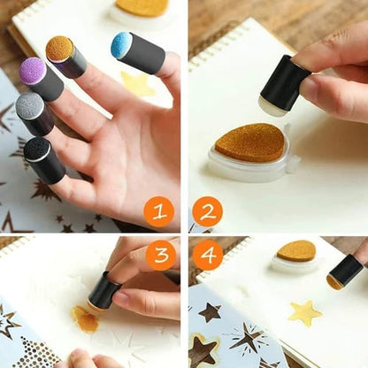 FingerPrint Adventures | Einzigartige Kunstwerke schaffen - Fingerfarben-Set