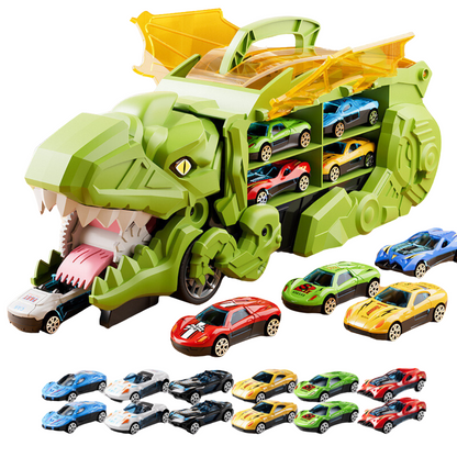 DinoTransformer | Rennen, Verwandeln und Spielen - Spielzeugauto
