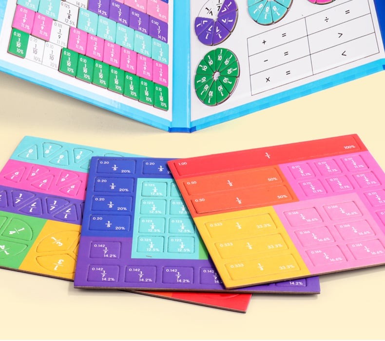 MathMinds | Brüche spielerisch entdecken - Montessori Spielbuch