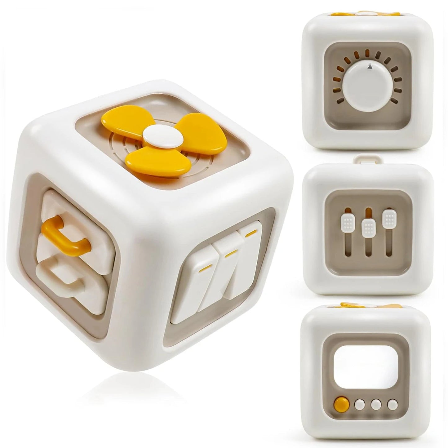 BussyCube | 6-in-1 Lernen und Entdecken - Aktivitätswürfel