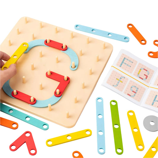 ThinkFit | Förderung des logischen und kreativen Denkens - Montessori Holzpuzzle