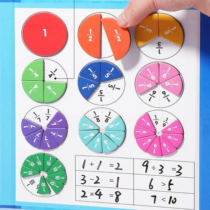 MathMinds | Brüche spielerisch entdecken - Montessori Spielbuch