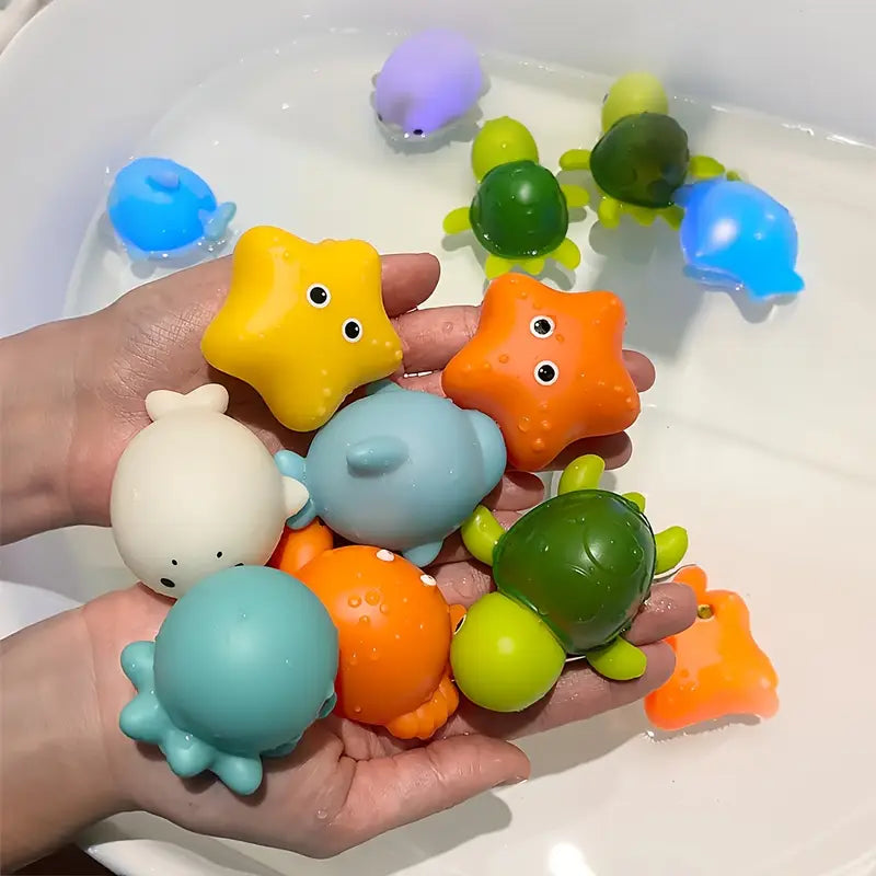 AquaGlow | Badespass mit Licht und Farbe - Badespielzeug