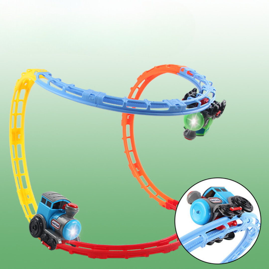 RollerRail Express | Bringt Fantasie und Bewegung zusammen - Spielzeugeisenbahnstrecke
