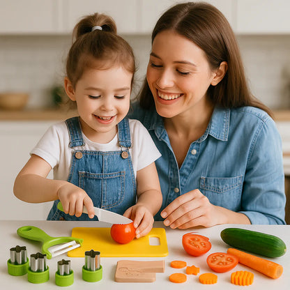 CreativeCook Kit | Sicherer Schneidespaß - Spielzeugküchen-Set