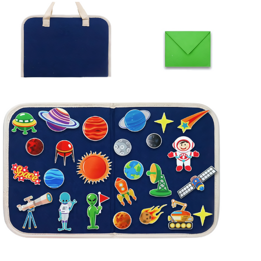 Montessori-Filzgeschichten-Set | Interaktiver Spielspaß