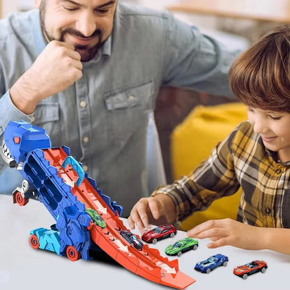 DinoTransformer | Rennen, Verwandeln und Spielen - Spielzeugauto