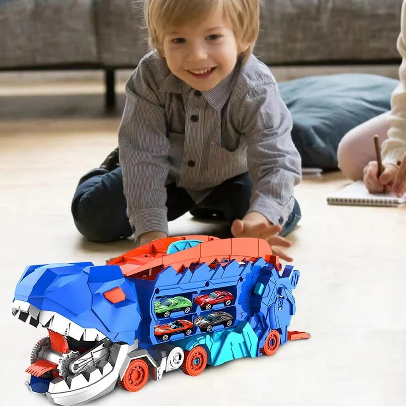 DinoTransformer | Rennen, Verwandeln und Spielen - Spielzeugauto