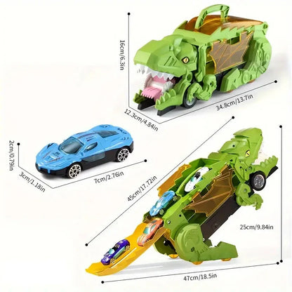 DinoTransformer | Rennen, Verwandeln und Spielen - Spielzeugauto