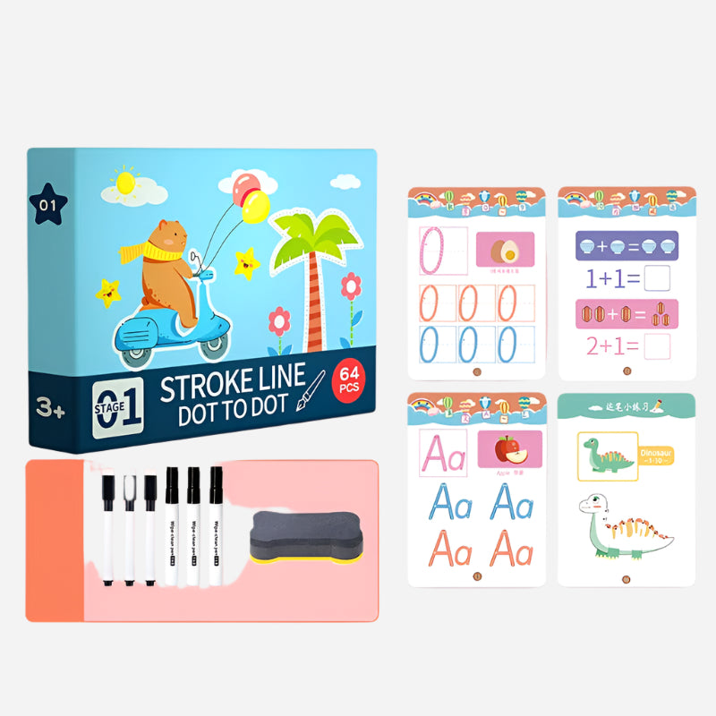 FunBook | Kreative Linien und Muster - Schreiblernbuch