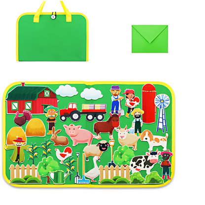 Montessori-Filzgeschichten-Set | Interaktiver Spielspaß