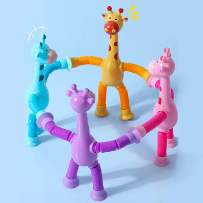 FlexiGiraffes | Dehnbares Spielvergnügen und Kreativität - Pädagogisches Spielzeug